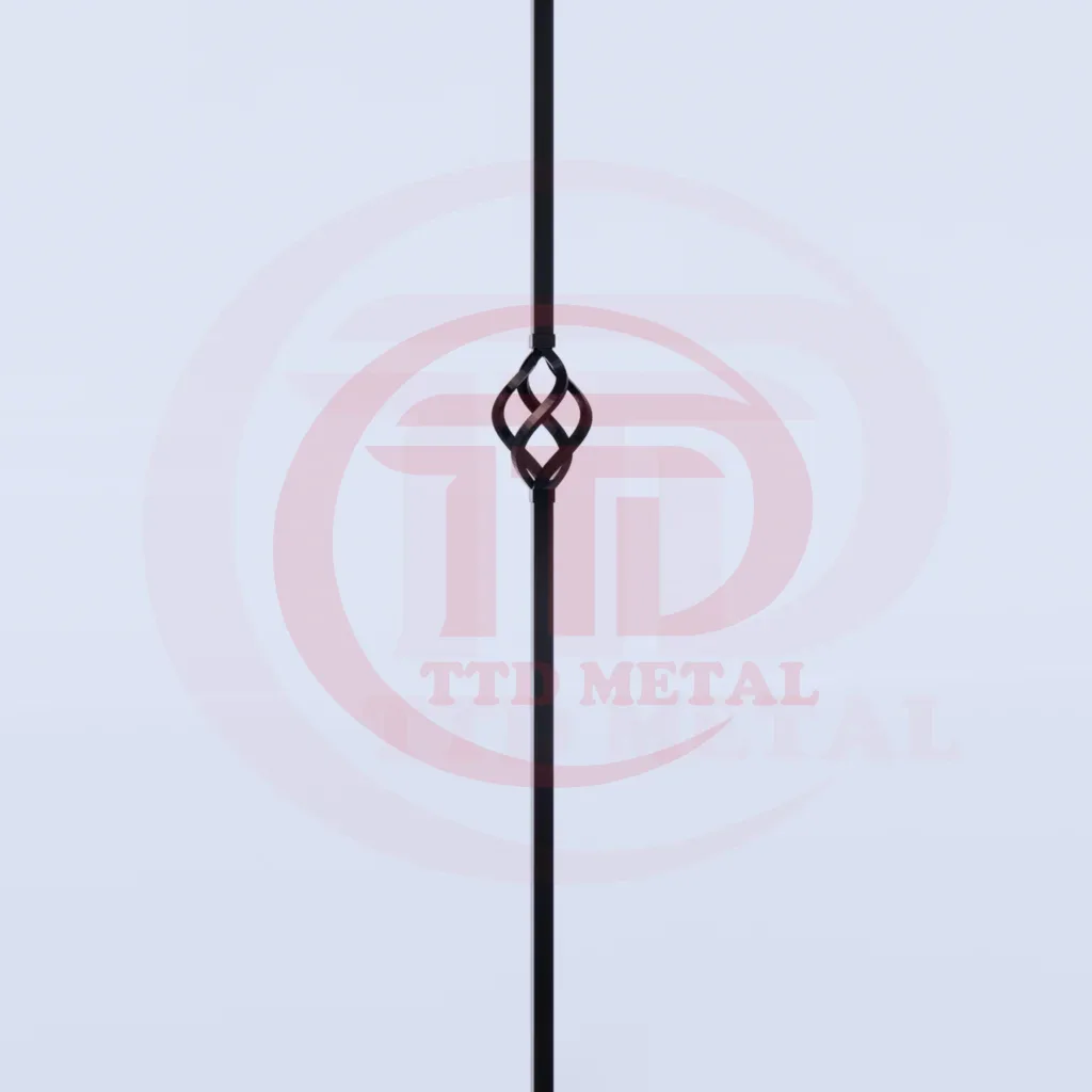 Staircase balusters for TTD METAL module 1T