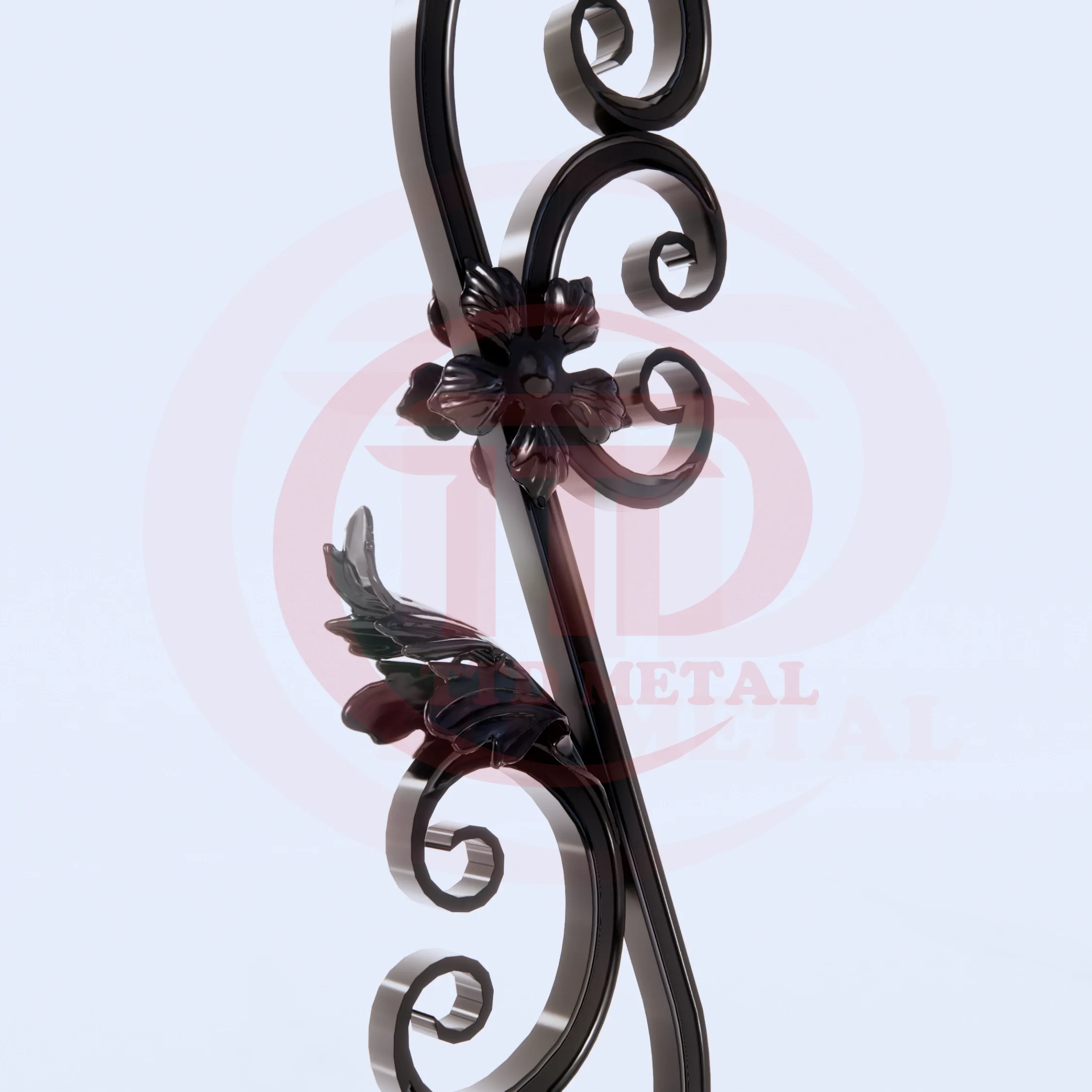 Iron baluster for TTD METAL module 1S2C_1