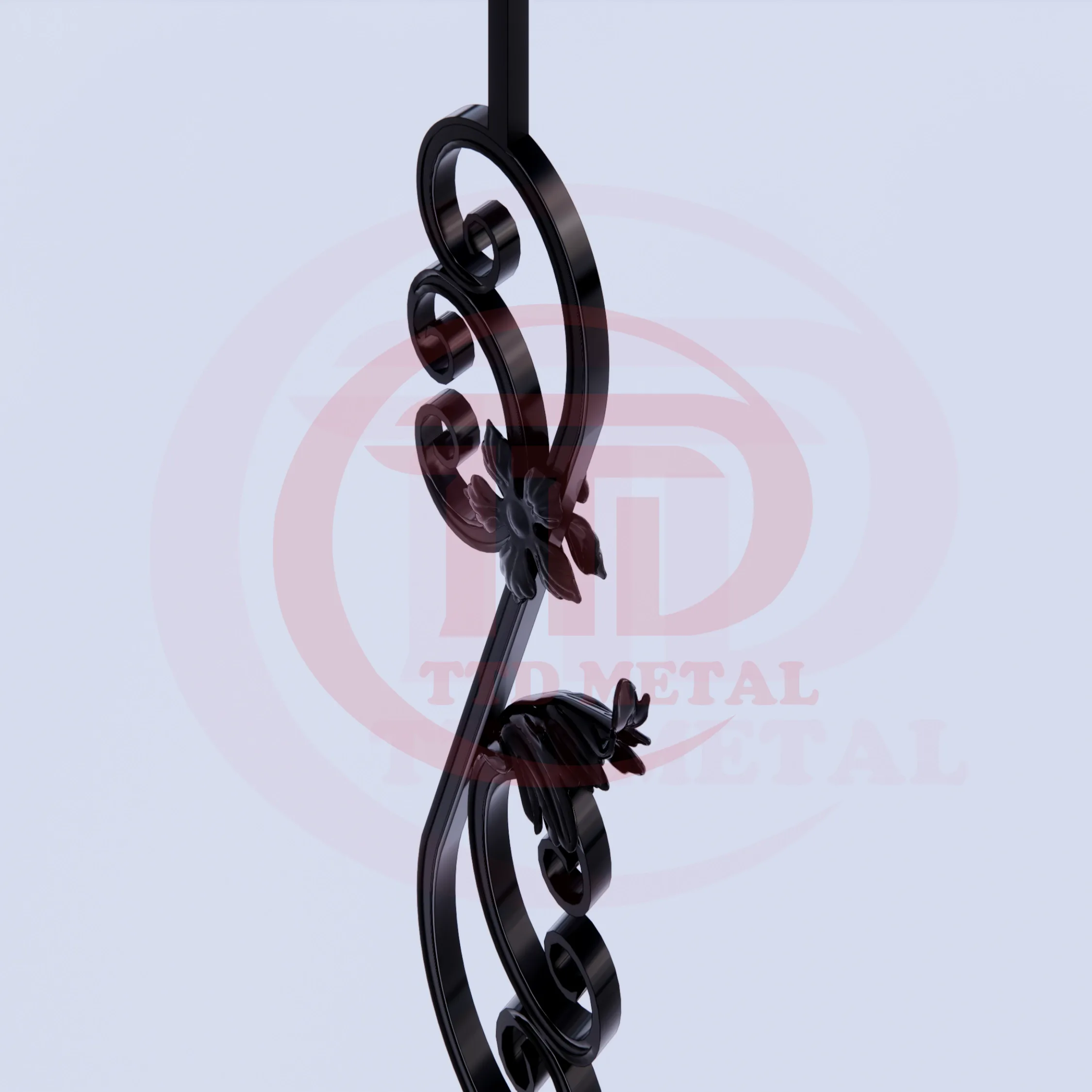 Stair railing kit for TTD METAL module 1S2C_1