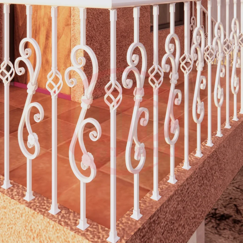 Railing for stairs inside – TTD METAL