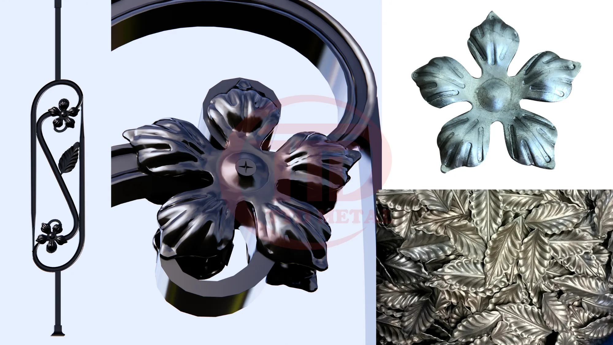 2L1S_1 module outline with flower detail and loose ornamental elements